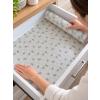 %100 EVA Şeffaf Kaymaz Raf Örtüsü Mini Papatya Desenli 45 cm Dolap Çekmece Buzdolabı İçi
