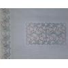 Dantel Görünümlü Pvc Muşamba Mutfak Masa Örtüsü Renkli Gül Motifli 120x150 cm