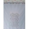 Dantel Görünümlü Pvc Muşamba Mutfak Masa Örtüsü Renkli Papatya Motifli 120x150 cm lace130
