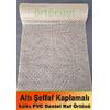 Lüks Pvc Dantel Deliksiz Raf Çekmece Dolap Örtüsü Krem Motifli LD61