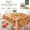 Meyve Desenli Pvc Muşamba Mutfak Masa Örtüsü