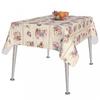 Astarlı Pvc Muşamba Dikdörtgen Kare Yuvarlak Oval Masa Örtüsü Kelebekli