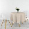 Bej Tek Renk Desensiz Pvc Muşamba Masa Örtüsü