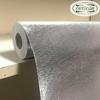 Gümüş Parlak Fırçalanmış Alüminyum Görünüm Yapışkanlı Folyo Kağıt