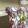 Renkli Cam Vitray Yapışkanlı Folyo 45cm Genişlik V40