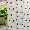 Statik Cam Filmi Yapışkansız Vitray Desenli Ev Cam Filmi 45 Cm En