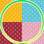 Puantiye Desen Masa Örtüsü